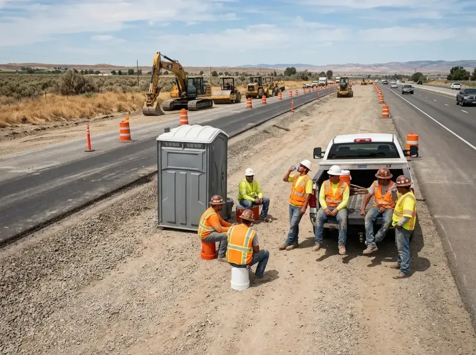 highway-road-construction-crew-007 — frequently asked questions, Porta Potty and Restroom Rentals in Lake Mary Jane, FL